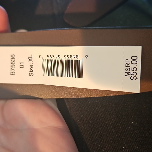 NEW! TIMBERLAND Genuine Leather Men's Dark Brown Belt XL 42/44. - Picture 3 of 4